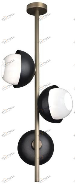 VeniceM Led потолочный светильник из латуни с диммером Urban sun-id-1480366