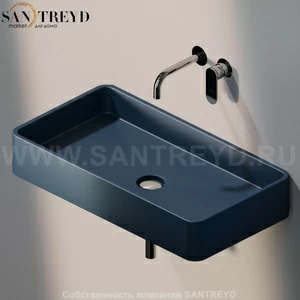 MWL757016 Подвесная раковина настенная прямоугольная Ceramica Flaminia Miniwash