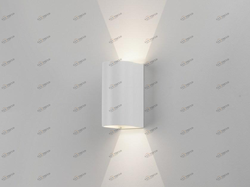 Astro Lighting Настенный светодиодный светильник для улицы с прямым и отраженным светом из алюминия Dunbar sun-id-1389193