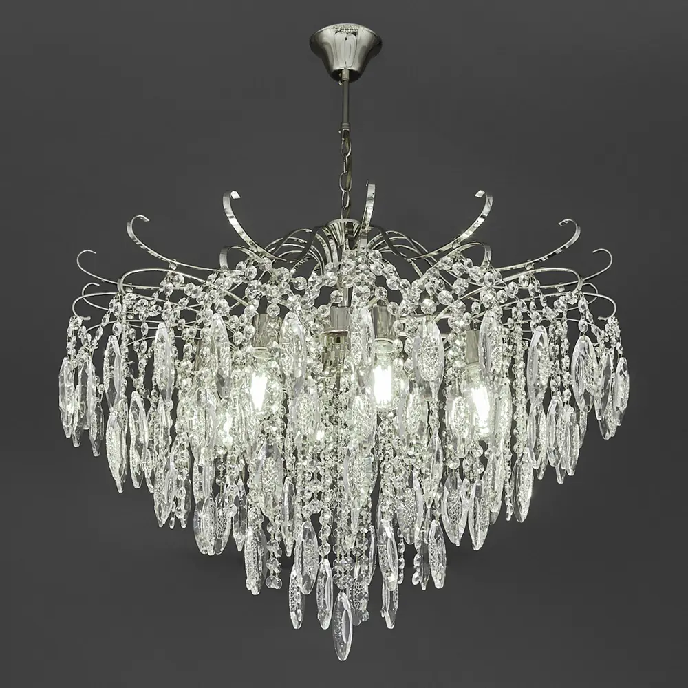 Люстра каскадная потолочная De City Бриз 8 ламп 24 м² E27 220 V STLM-2023475 - Вид №1