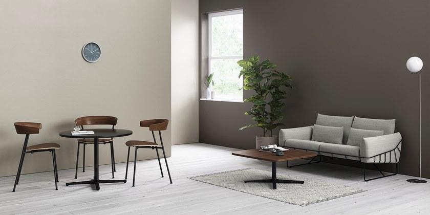 Herman Miller Деревянный стул на деревянной или металлической основе Leeway sun-id-1493939 - Вид №5