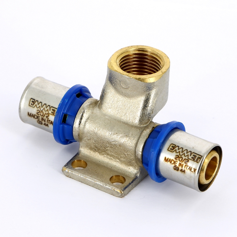 Водорозетка пресс-В проходная EMMETI 20х1/2"х20 28101624 - Вид №2