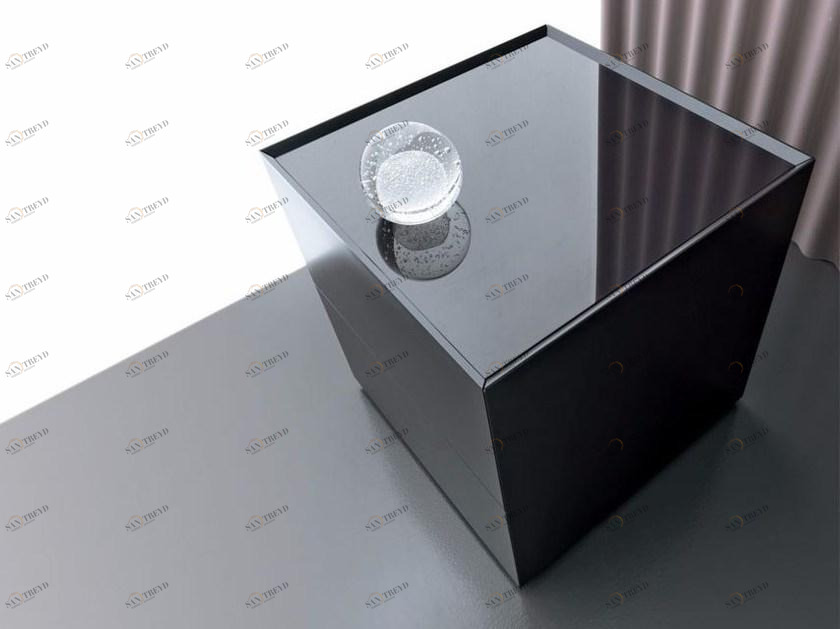 Caccaro Квадратная тумбочка из дерева с ящиками Riquadro sun-id-1486503