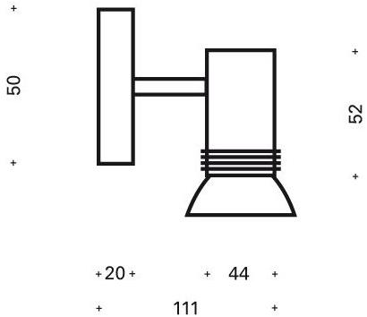 Top Light Настенный галогенный светильник Spotlight sun-id-1448835 - Вид №1