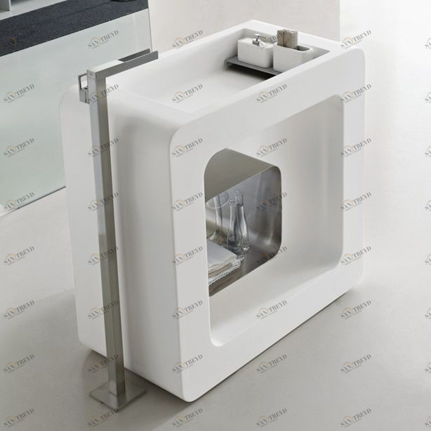 08SY2VB Накладная раковина на столешницу  прямоугольная Toscoquattro 