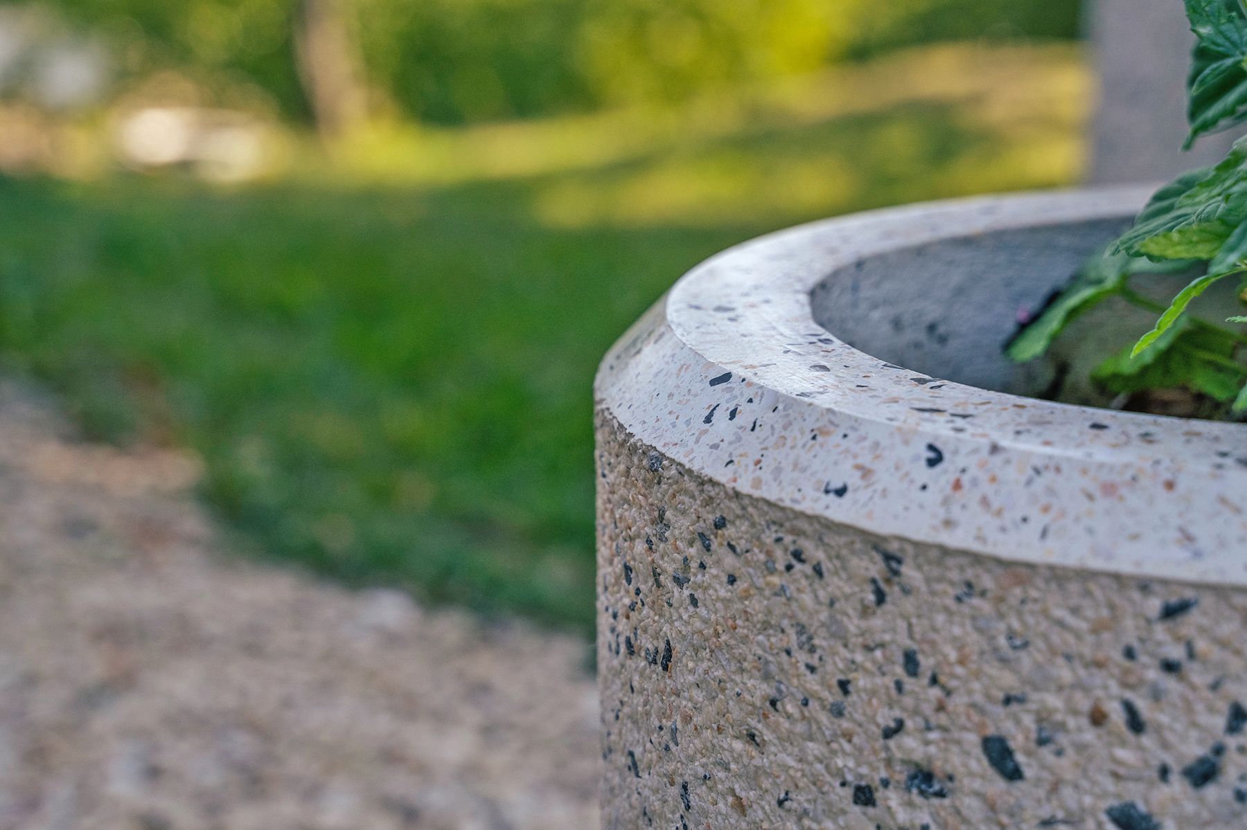 Круглый бетонный плантатор ENCHO ENCHEV - ETE 20 ARCH-00046029 - Вид №5