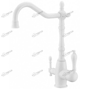 Zorg ZR 312 YF-33 White Смеситель для кухни Zorg 355х230 мм 