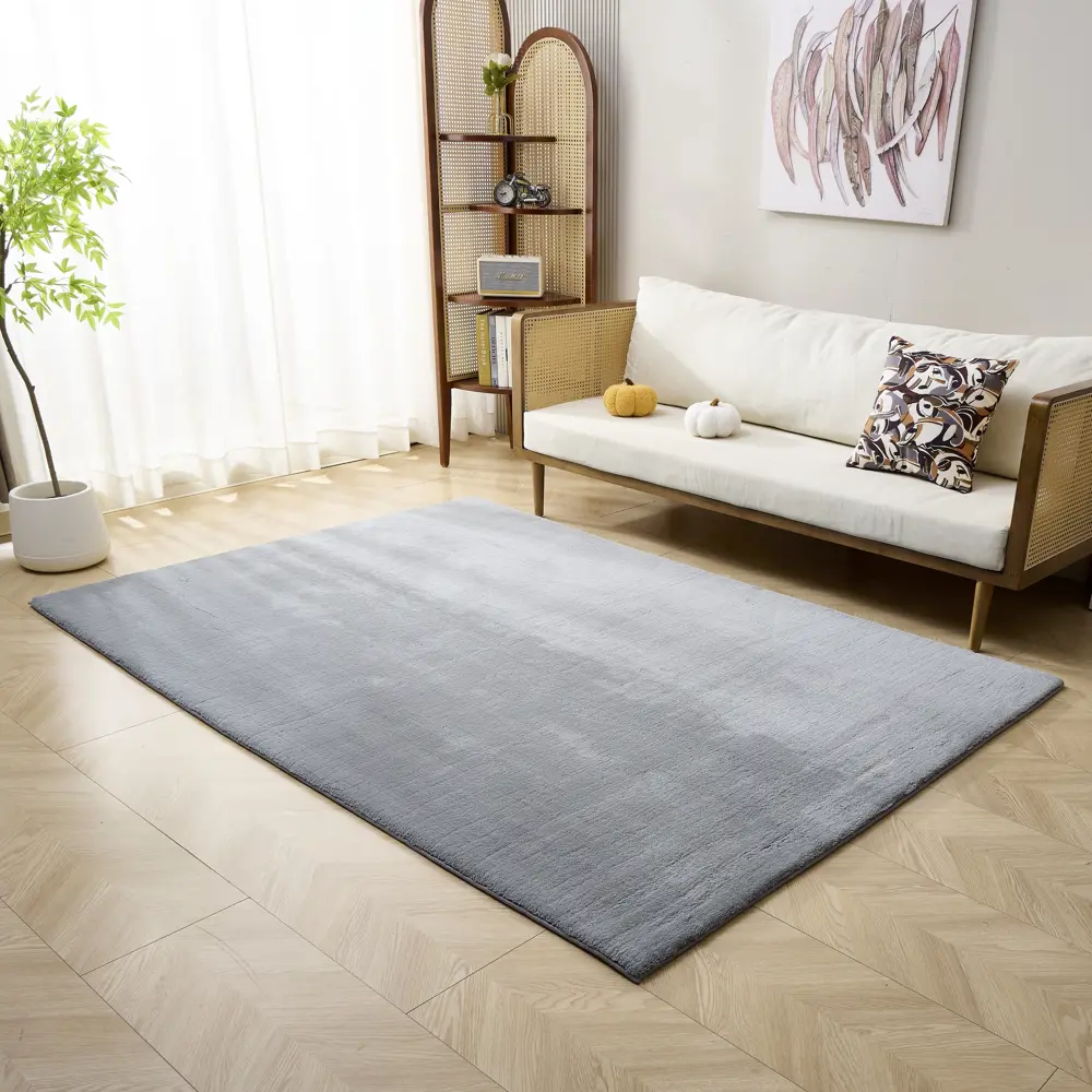 Ковер Cashmere 160x230 см полиэстер XMR-11 цвет серый 89389018 STLM-2048929 Santreyd  - Вид №5