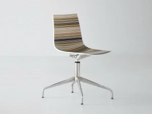 GABER Вращающееся кресло из технополимера с 4-мя спицами Colorfive