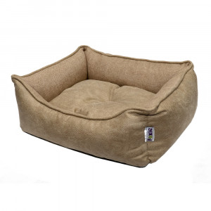 ПР0056986 Лежак для животных Colour 70х60х23см бежевый Foxie