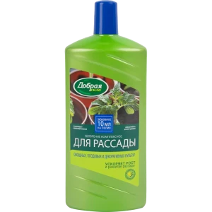 Удобрение Добрая сила для рассады 1 л