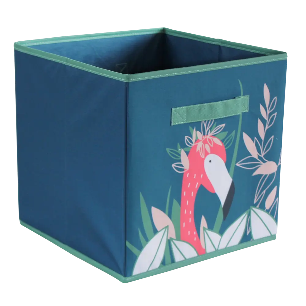 Короб Spaceo Kub 310x310x310 мм 29 л полиэстер 600D цвет зеленый STLM-2068138