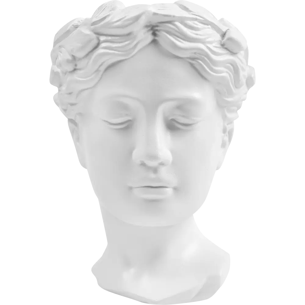 Ваза для цветов Грета гипс белый Santreyd STLM-2015250 - Вид №1