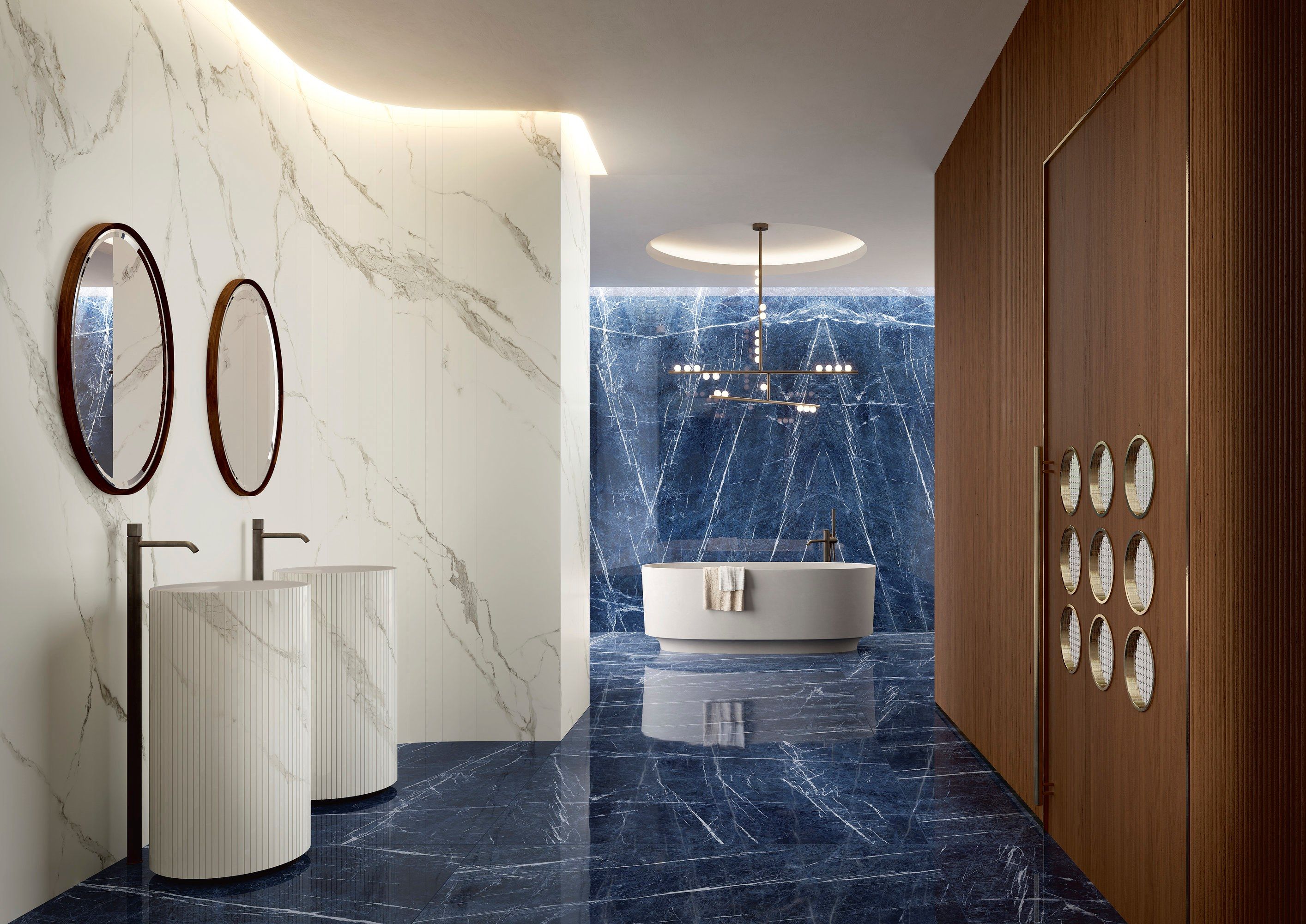 Пол / керамогранит с мраморным эффектом Fiandre Marmi Maximum ARCH-00031965 - Вид №6