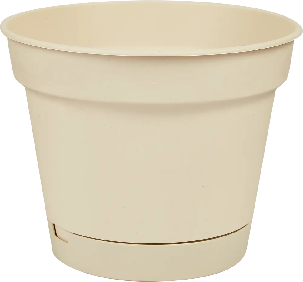 IDI LAND Mint — элегантный цветочный горшок светло-бежевый 0.7 л 86370196