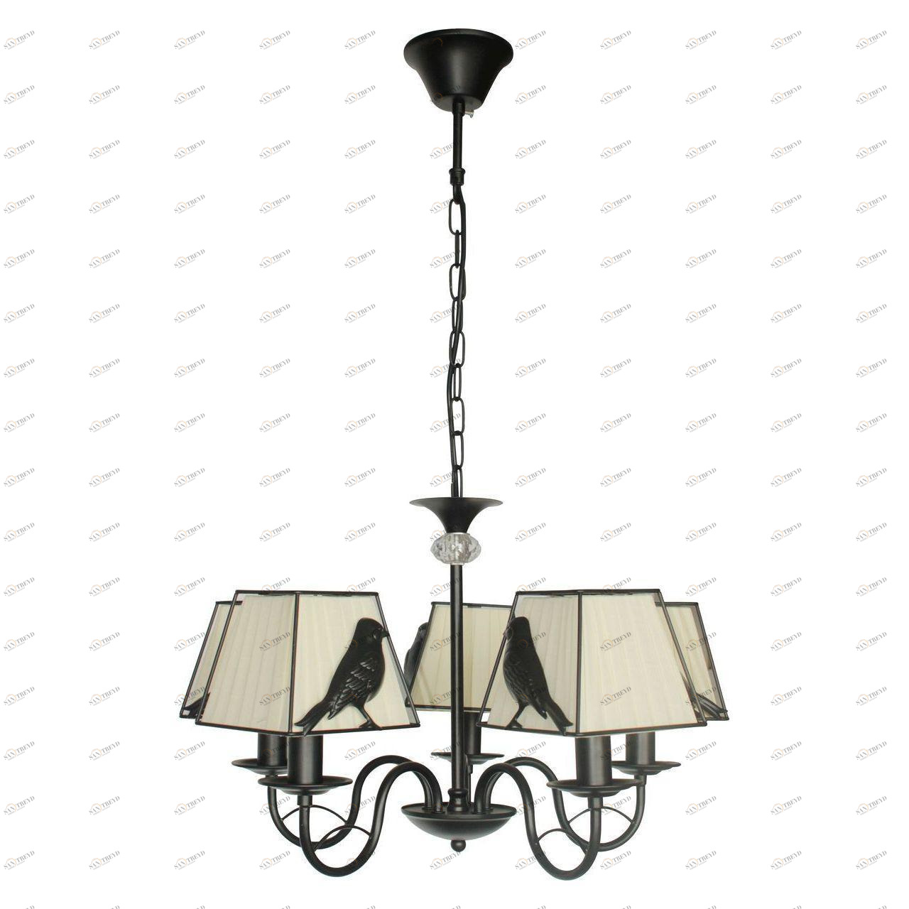 Подвесная люстра Toplight Donna TL7510D-05BL TOPLIGHT DONNA 186739 Белый 