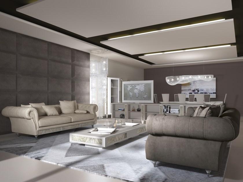 Vismara Design 3-х местный кожаный тафтинговый диван в стиле честерфилд Desire sun-id-1412647 - Вид №1