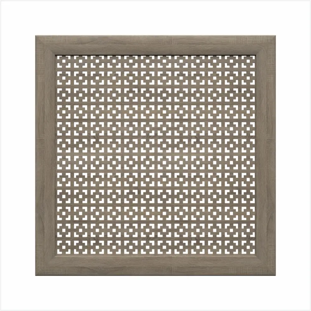 Экран для радиатора Дамаско МДФ 60x60 см дуб винтаж 85304967 STLM-2026284 STELLA 