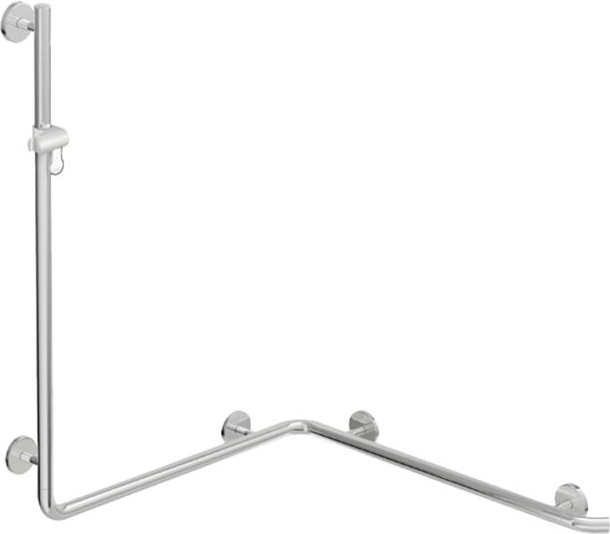 950.35.24051 Поручень для душа с держателем для душа теплое прикосновение HEWI Greifen 