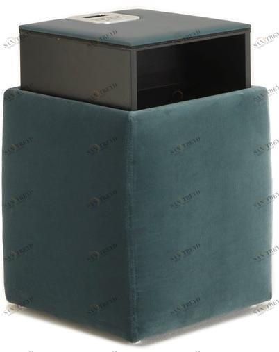 Bolzan Letti Пуф-контейнер из ткани с док-станцией sun-id-1418323