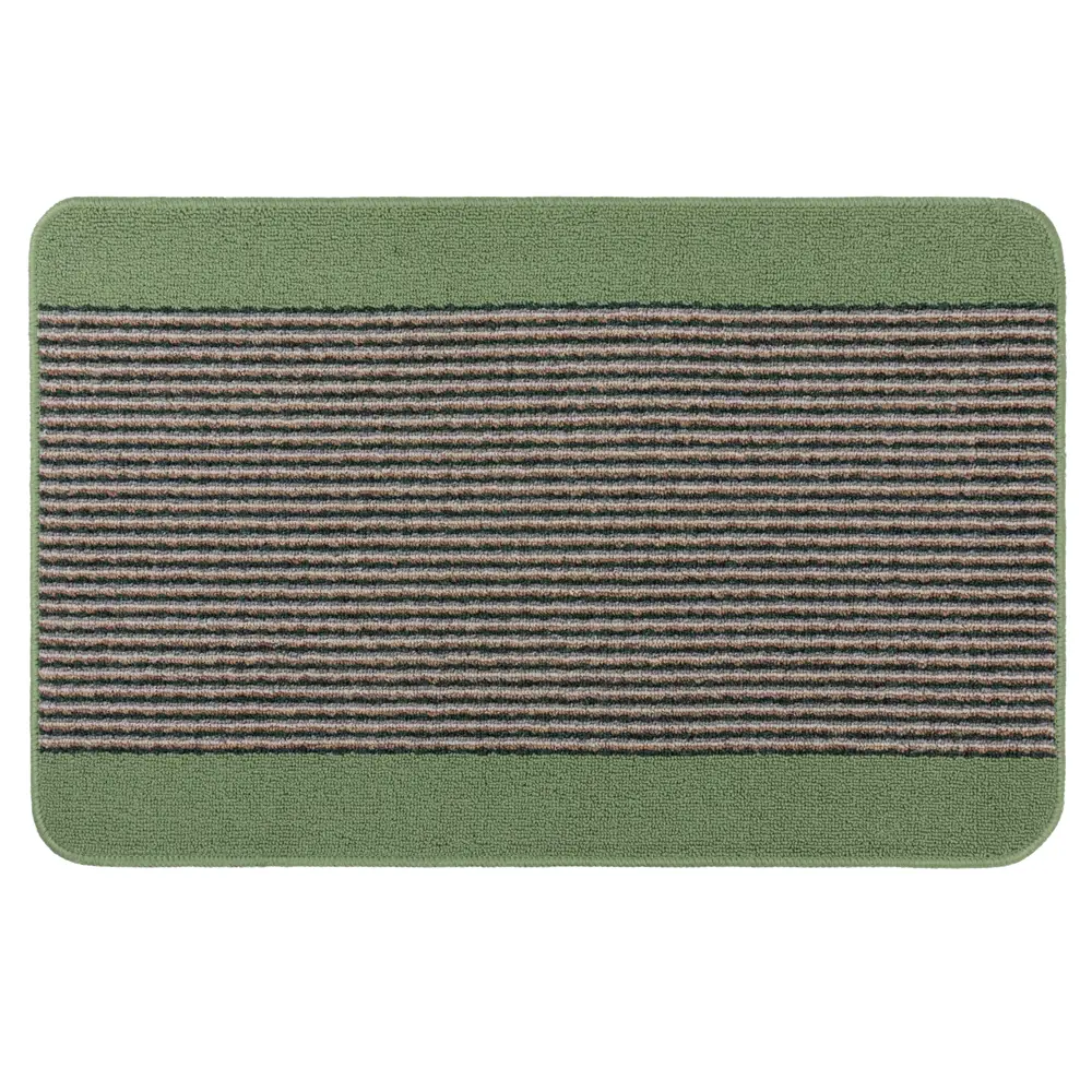 Коврик Santreyd Derby - зеленый акцент для современного интерьера 50x80 см 85565575 STLM-0063895 - Вид №1