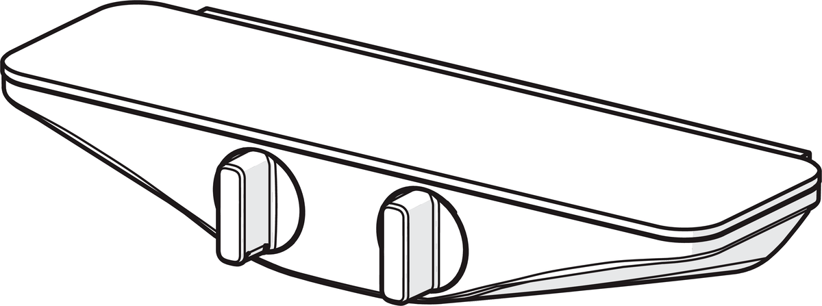Oras 7560U-11 Смеситель для душа 7560U-11 Esteta Хром/Белый  - Вид №2
