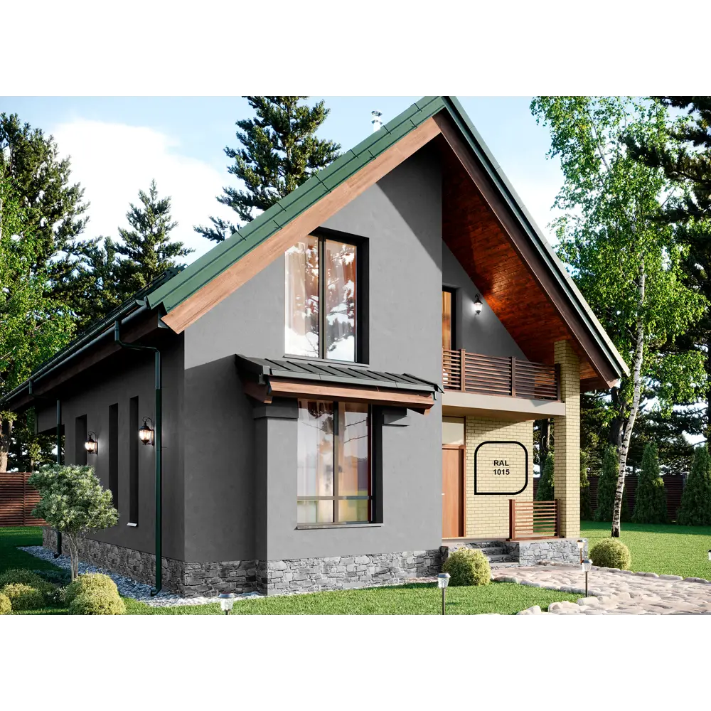 Ярославские краски - Фасадная краска для дерева и OSB с биозащитой, белая матовая 83307049 STLM-0040326 - Вид №5