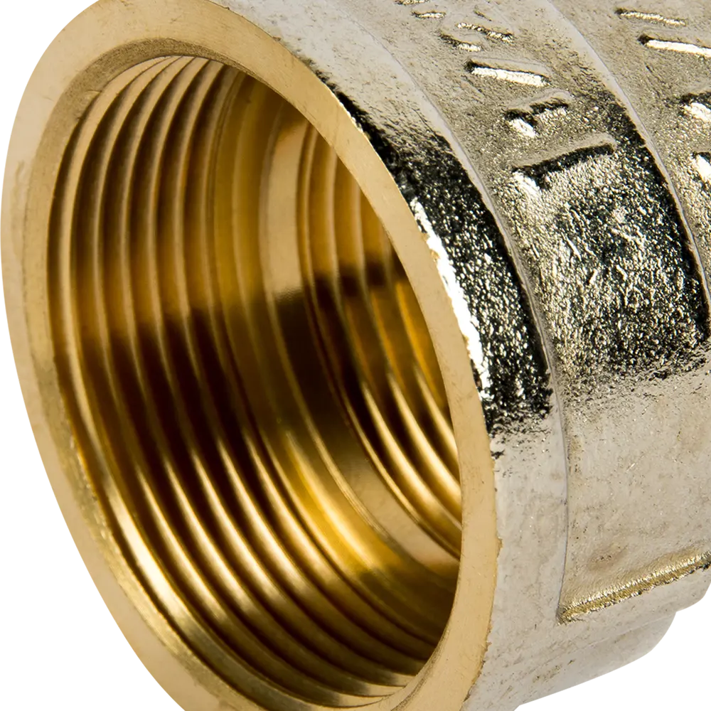 Муфта переходная 1 1/2"x1 1/4" ВР мм никелированная латунь 127-2418 Santreyd STLM-2126662 - Вид №2