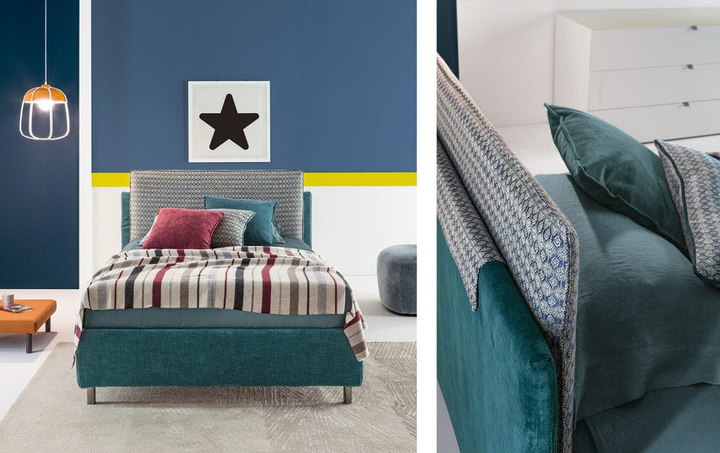 Односпальная кровать с мягким изголовьем Twils Frick ARCH-00102349 - Вид №8