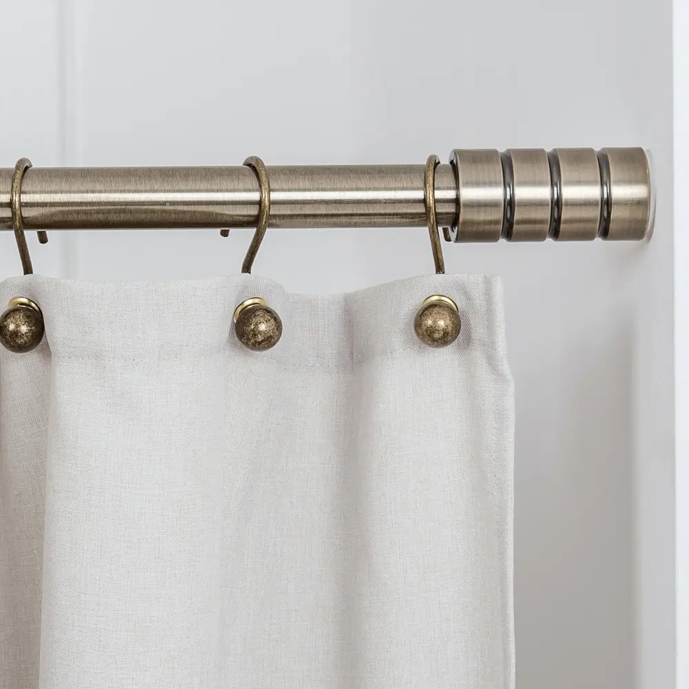 Карниз для ванной Moroshka Naturel телескопический 140-250 см цвет латунь STLM-2083348 - Вид №2