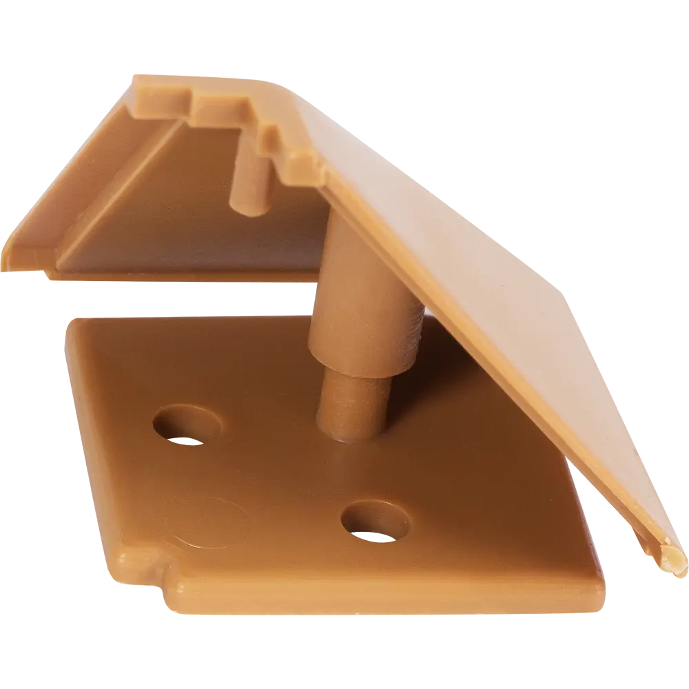 Заглушки к плинтусу ПВХ цвет бежевый 6 шт Santreyd STLM-2014814 - Вид №2