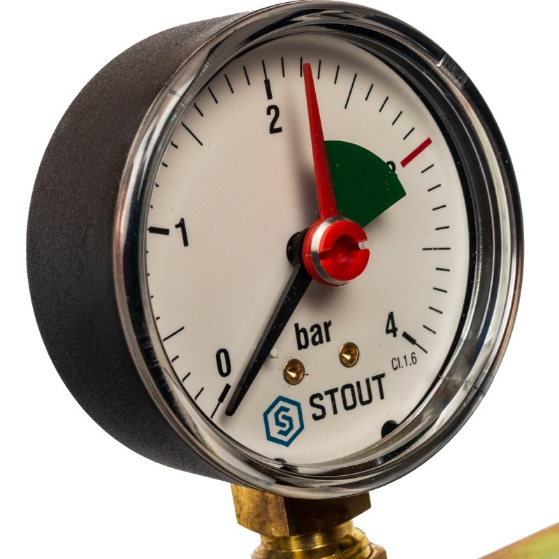 Группа подключения мембранного бака STOUT до 3 бар SVS0006013020 - Вид №2