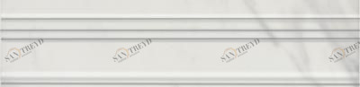 BLB038 Бордюр Багет Алькала белый 20*5 Kerama Marazzi sun-id-309867