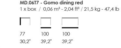 Fenabel Круглый обеденный стол из дерева Gomo sun-id-1355535 - Вид №2