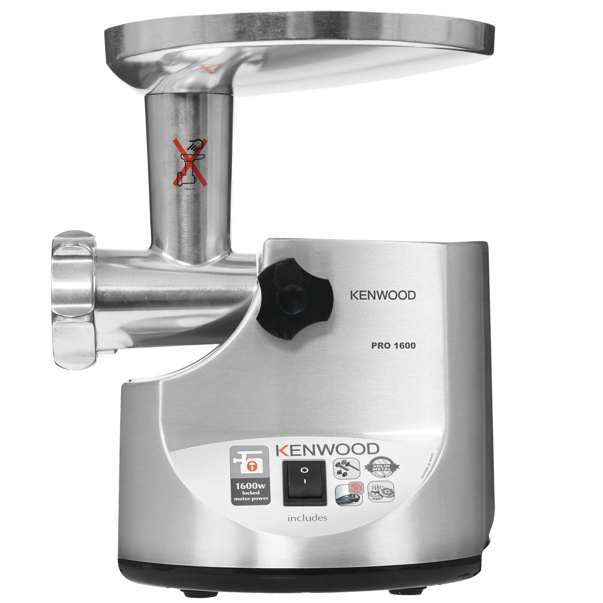 0141900 Мясорубка электрическая Kenwood MG516 серый STDN-0074957 - Вид №2