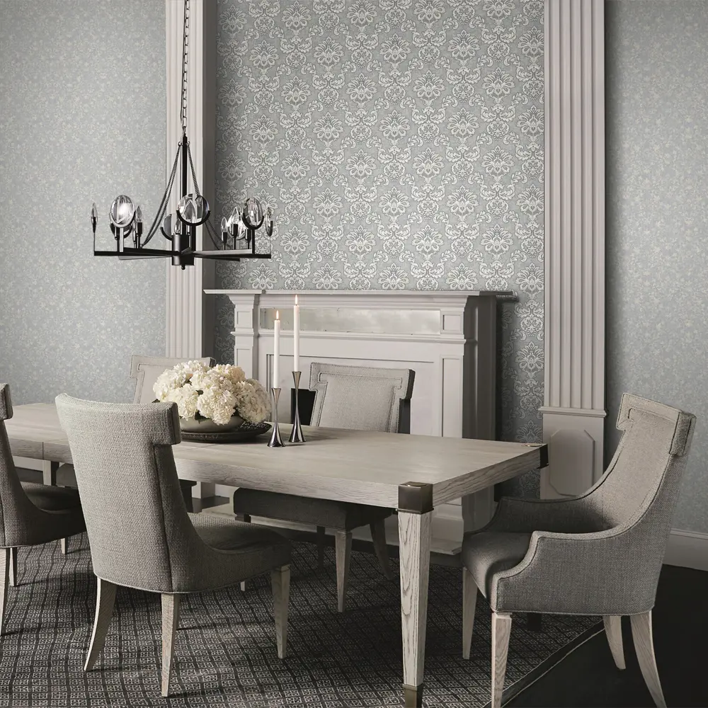 Обои флизелиновые Erismann Lucia серые 1.06 м ЭР60368-06 STLM-2168795 - Вид №3