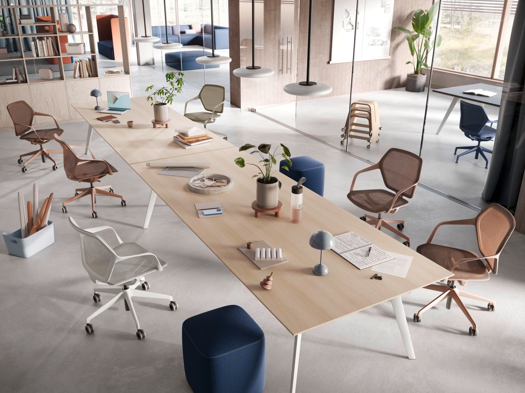 Сетчатое вращающееся офисное кресло Brunner ray work ARCH-00006583 - Вид №1