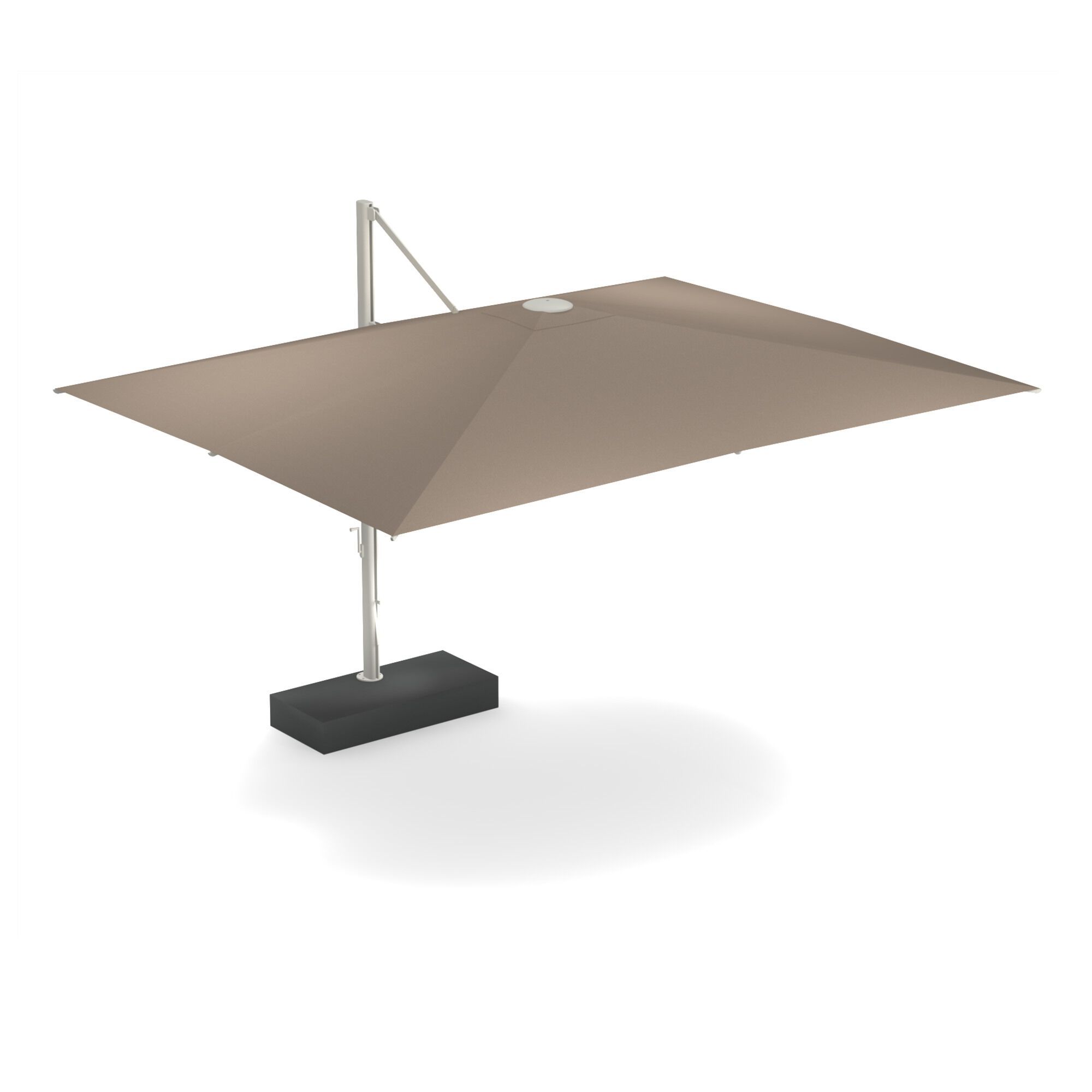 Квадратный зонтик с боковым полюсом emu Навона ARCH-00074425 - Вид №7