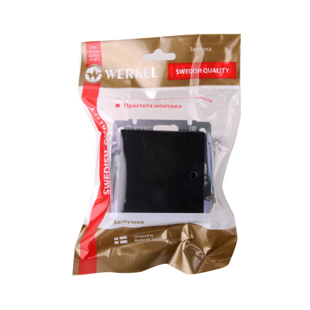 Вывод кабеля Werkel цвет черный матовый STLM-2121041 - Вид №3