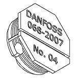 Danfoss Клапанные узлы в сборе с фильтром для клапанов T 2 / TE 2 Клапанный узел № 02 для T/TE 2 068-2015  - Вид №4