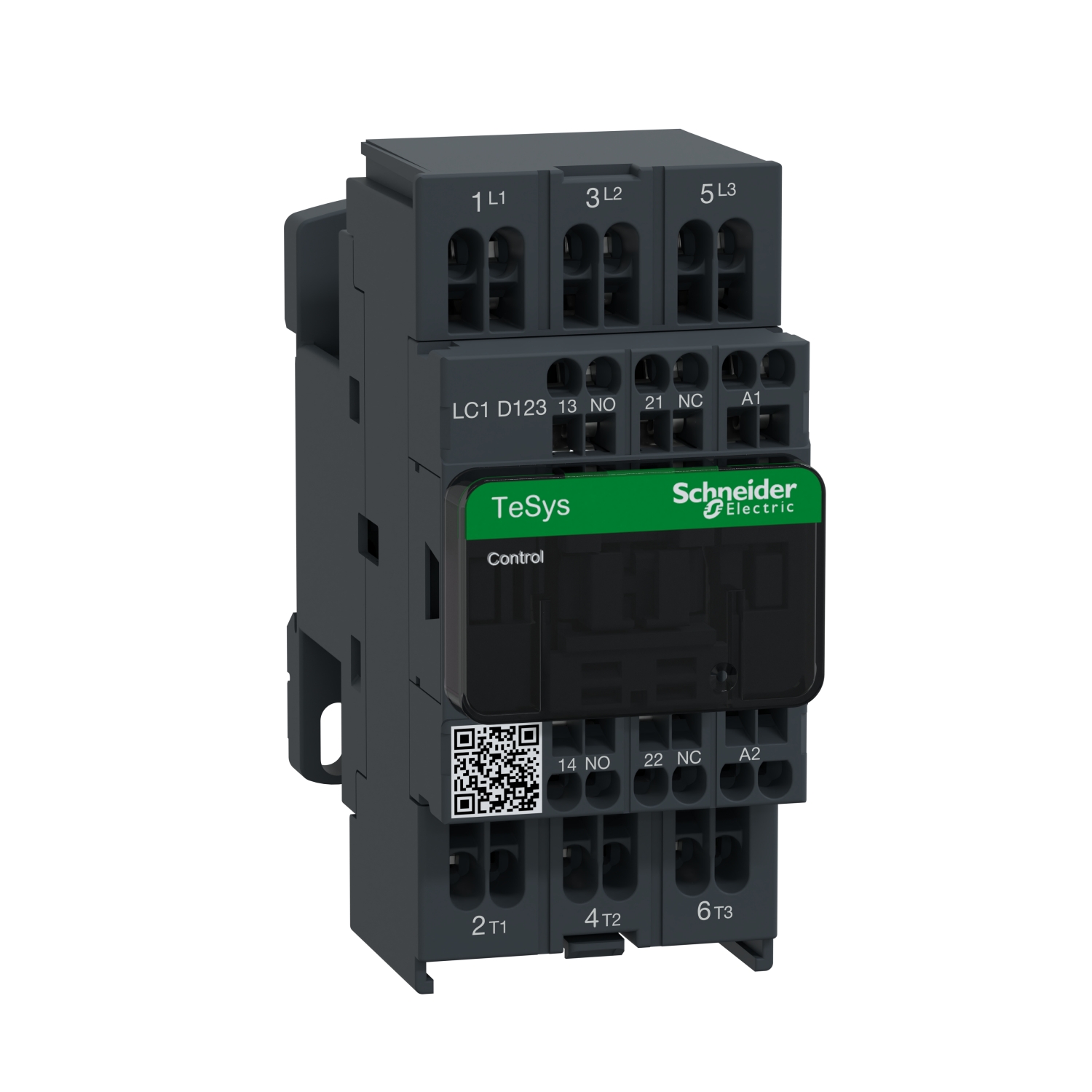 LC1D123P7 Контактор LC1D 3P 12А 400/230В AC Schneider Electric TeSys 