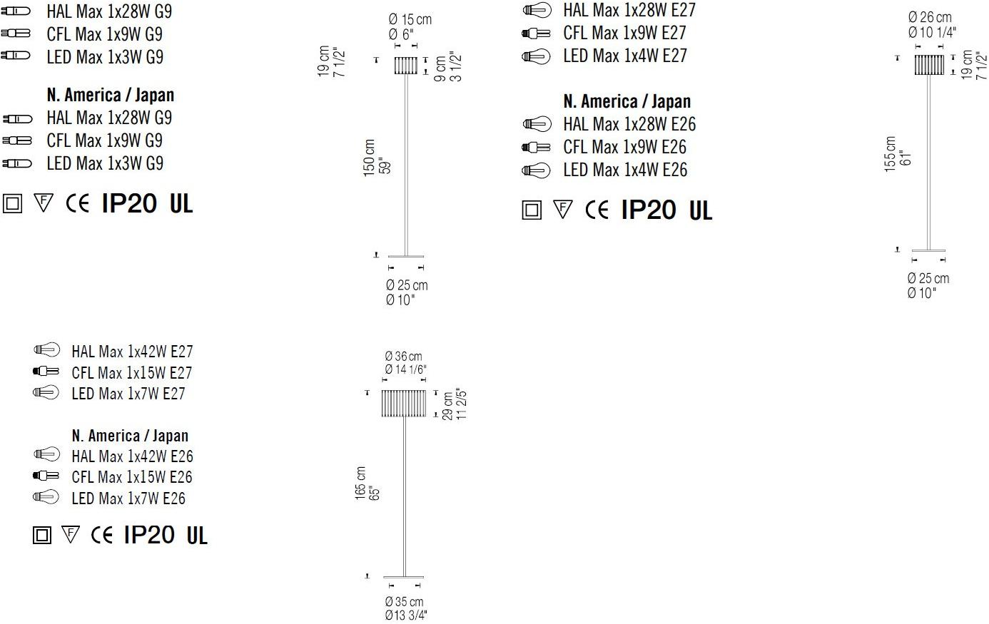 fambuena Торшер из дерева Luz oculta wood sun-id-1498647 - Вид №1