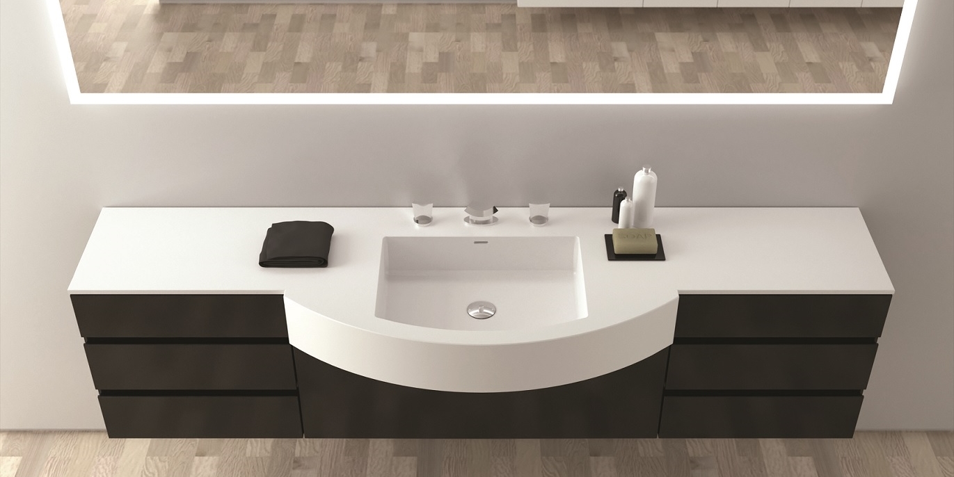 RCEM091200 Накладная раковина под столешницу  овальная MOMA Design REGULAR - Вид №1