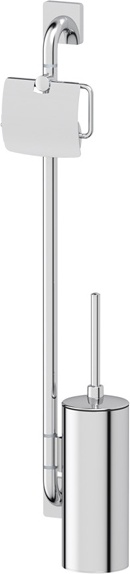 AVA 077 Штанга с 2-мя аксессуарами для туалета 77 cm ELLUX Avantgarde