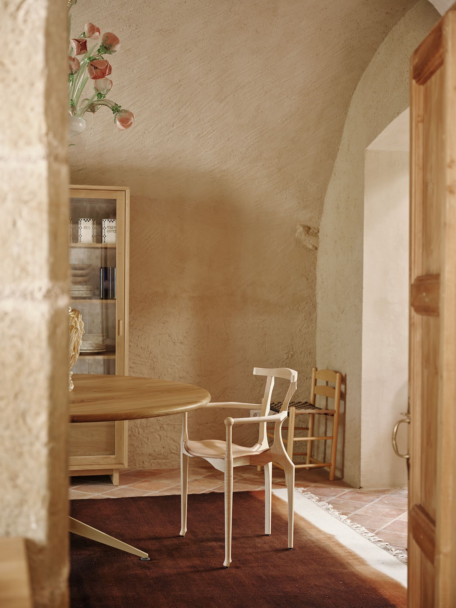 Штабелируемый стул из ясеня с подлокотниками BD Barcelona Гаулино ARCH-00143962 - Вид №15