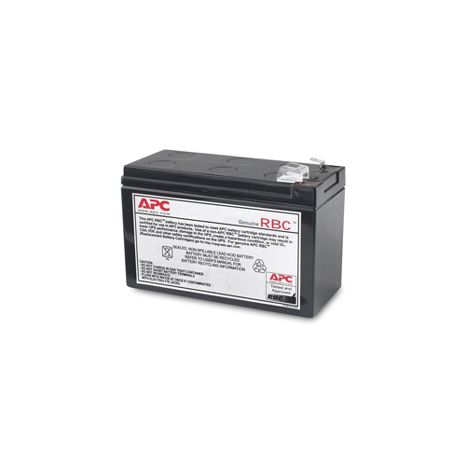 APCRBC110 Сменный батарейный картридж APC №110 со сроком гарантии 2 года Schneider Electric 