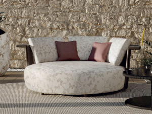 Ткань круглая Садовая кровать