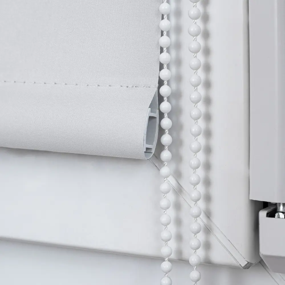 Рулонная штора блэкаут KREAFORTA Vorga 70x160 см белая STLM-2043416 - Вид №6