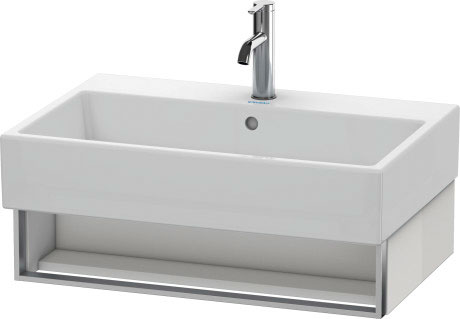 VA602600707 Тумбочка подвесная Vero Air #VA6026 684 x 431 мм Бетонно-серый матовый декор Duravit - Вид №2