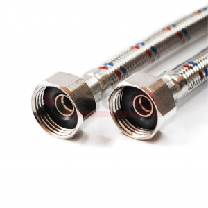 S/S 60сm В-В Valfex Гибкая подводка для воды (внутр.-внутр.)